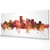 Richmond Virginia Skyline Cityscape PANORAMIC Box Canvas Richmond Virginia Skyline Cityscape PANORAMIC Box Canvas