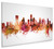 Houston Texas Skyline Cityscape Box Canvas