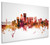 Portland Oregon Skyline Cityscape Box Canvas