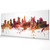 Columbus Ohio Skyline Cityscape PANORAMIC Box Canvas