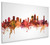 Brisbane Australia Skyline Cityscape Box Canvas