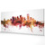 Edmonton Canada Skyline Cityscape PANORAMIC Box Canvas