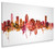 Montreal Canada Skyline Cityscape Box Canvas