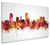 Wellington New Zealand Skyline Cityscape Box Canvas