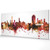 Lugano Switzerland Skyline Cityscape PANORAMIC Box Canvas Lugano Switzerland Skyline Cityscape PANORAMIC Box Canvas