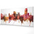 Swansea Wales Skyline Cityscape PANORAMIC Box Canvas