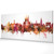 Winchester England Skyline Cityscape PANORAMIC Box Canvas