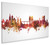 Scarborough England Skyline Cityscape Box Canvas Scarborough England Skyline Cityscape Box Canvas