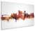 Chattanooga Tennessee Skyline Cityscape Box Canvas