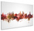 Jerez Spain Skyline Cityscape Box Canvas Jerez Spain Skyline Cityscape Box Canvas