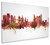 Oakland California Skyline Cityscape Box Canvas