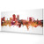 Colorado Springs Colorado Skyline Cityscape PANORAMIC Box Canvas