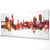 Ipswich England Skyline Cityscape PANORAMIC Box Canvas