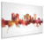 Norfolk Virginia Skyline Cityscape Box Canvas Norfolk Virginia Skyline Cityscape Box Canvas