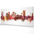 Hobart Australia Skyline Cityscape PANORAMIC Box Canvas