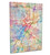 Houston Texas Map Box Canvas