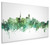 Beijing China Skyline Cityscape Box Canvas