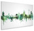 Cologne Deutschland Skyline Cityscape Box Canvas