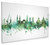 Helsinki Finland Skyline Cityscape Box Canvas