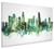 Los Angeles California Skyline Cityscape Box Canvas