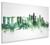 Singapore Singapore Skyline Cityscape Box Canvas