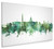 Washington DC Skyline Cityscape Box Canvas