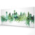 Houston Texas Skyline Cityscape PANORAMIC Box Canvas