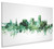 Durham England Skyline Cityscape Box Canvas