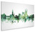 Bath England Skyline Cityscape Box Canvas