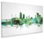 Cardiff Wales Skyline Cityscape Box Canvas