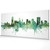 Memphis Tennessee Skyline Cityscape PANORAMIC Box Canvas