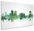 Wichita Kansas Skyline Cityscape Box Canvas