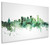 Edmonton Canada Skyline Cityscape Box Canvas