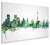 Moscow Russia Skyline Cityscape Box Canvas