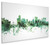 Winnipeg Canada Skyline Cityscape Box Canvas