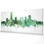 Oklahoma City Oklahoma Skyline Cityscape PANORAMIC Box Canvas