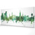 Groningen Netherlands Skyline Cityscape PANORAMIC Box Canvas