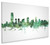 Jersey City New Jersey Skyline Cityscape Box Canvas