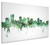 Phoenix Arizona Skyline Cityscape Box Canvas