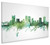 Fort Worth Texas Skyline Cityscape Box Canvas