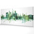 Bogotá Colombia Skyline Cityscape PANORAMIC Box Canvas