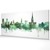 Norwich England Skyline Cityscape PANORAMIC Box Canvas