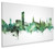 Sheffield England Skyline Cityscape Box Canvas