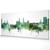 Toulouse France Skyline Cityscape PANORAMIC Box Canvas