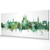 Winchester England Skyline Cityscape PANORAMIC Box Canvas