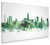 Gloucester England Skyline Cityscape Box Canvas