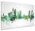 Colombo Sri Lanka Skyline Cityscape Box Canvas