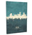 Boston Massachusetts Skyline Cityscape Box Canvas