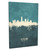 Cleveland Ohio Skyline Cityscape Box Canvas