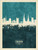 Coventry England Skyline Cityscape Poster Art Print